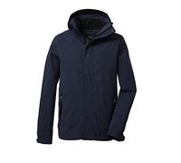 Killtec KOS 87 MN JCKT_XENIOS 39147-000 Men's Functional Outdoor Jacket with Removable Hood Dark Navy 4XL