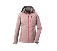 Killtec KOS 89 WMN SFTSHLL 39138-000 Women's Softshell Outdoor Jacket with Hood Mauve Rose 48