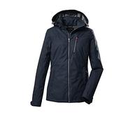 Killtec KOS 91 WMN SFTSHLL JCKT 39141-000 Women's Softshell Outdoor Jacket with Zip-Off Hood Dark Navy Size 34