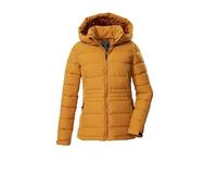 Killtec KOW 10 WMN QLTD JCKT 43302-000 Women's Quilted Jacket in Down Look with Hood Inka Gold 50