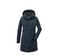 Killtec KOW 165 WMN PRK 37726-000 Women's Functional Parka with Zip-Off Hood Light Petrol, 38