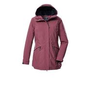 Killtec KOW 19 WMN PRK 43307-000 Women's Outdoor Parka/Functional Parka with Hood Light Plum, 50