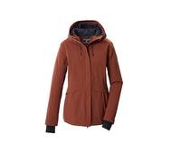 killtec KOW 24 WMN JCKT 44468-000 Women's Functional Outdoor Jacket Waterproof with Hood Chestnut 48