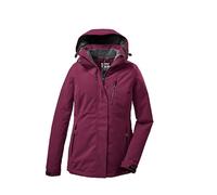 Killtec KOW 38030-000 Women's Functional Jacket with Zip-Off Hood 170 kg WMN Jacket Dark Rose 23