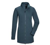 Killtec KOW 4 WMN FLX JCKT Women's Powerstretch Fleece Jacket with Stand-Up Collar, Light Petrol, 42, 43294-000