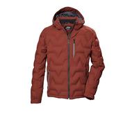 Killtec KOW 60 MN QLTD JCKT Men's Quilted Jacket with Hood/Waterproof Jacket, Brick Red, S 41834-000