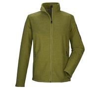 killtec KOW 75 MN FLC JCKT 43317-000 Men's Fleece Jacket with Stand-Up Collar Size L Moss