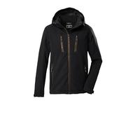 Killtec KOW 79 MN SFTSHLL JCKT Men's Softshell Jacket with Zip-Off Hood Black 3XL 43323-000