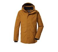 Killtec KOW 85 MN PRK 43331-000 Men's Outdoor Parka/Functional Parka with Removable Hood Cognac S