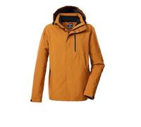 killtec KOW 90 MN 43324-000 Men's Functional Outdoor Jacket with Zip-Off Hood Cognac 3XL