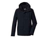 killtec KOW 90 MN JCKT 43324-000 Men's Functional Outdoor Jacket with Zip-Off Hood Black Blue M