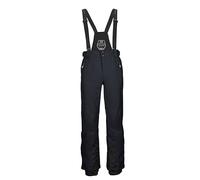 killtec KSW 100 ENOSH UG MN SKI PNTS Men's Ski Trousers with Removable Straps, Edge Protection and Snow Guard, Black, 30, 44186-000