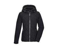killtec KSW 108 WMN FLC JCKT 43613-000 Women's Fleece Jacket/Hybrid Jacket with Hood Black 40