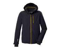 Killtec KSW 24 MN Men's Outdoor Jacket/Functional Jacket with Zip-Off Hood and Snow Guard Black Blue XL 43429-000
