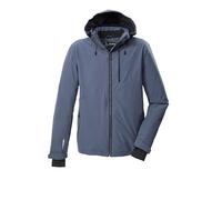Killtec KSW 24 MN Men's Outdoor Jacket/Functional Jacket with Zip-Off Hood and Snow Guard Steel 3XL 43429-000