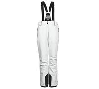 Killtec KSW 249 WMN SKI PNTS_ERIELLE Women's Ski Trousers with Removable Straps, Edge Protection and Snow Guard, Off White, 36, 43428-000