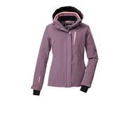 Killtec KSW 25 WMN Ski Jacket/Functional Jacket with Zip-Off Hood and Snow Guard Purple 44 43411-000