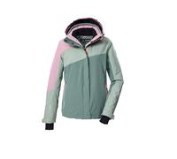 Killtec KSW 26 WMN Ski Jacket/Functional Jacket with Zip-Off Hood and Snow Guard Light Sage 36 43412-000
