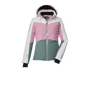 Killtec KSW 30 WMN Ski Jacket/Functional Jacket with Zip-Off Hood and Snow Guard 46 43416-000 Rosewood