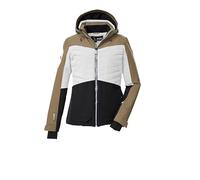 Killtec KSW 30 WMN Ski Jacket/Functional Jacket with Zip-Off Hood and Snow Guard Off-White 44 43416-000