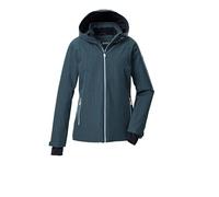 Killtec KSW 33 WMN Women's Ski Jacket/Functional Jacket with Hood and Snow Guard Light Petrol Blue 42 43418-000