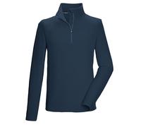 Killtec KSW 99 MN FLC Shrt 40878-000 Men's Fleece Shirt with Stand Collar and Zip Dark Blue 6XL