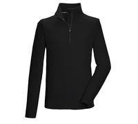Killtec KSW 99 MN FLC SHRT 40878-000 Men's Fleece Shirt with Stand-Up Collar and Zip M Black