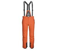 Killtec Larok 35244-000 Men's Ski Trousers with Removable Bib and Edge Protection XXL Burnt Orange