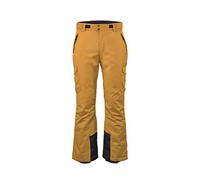 Killtec Men's Combloux MN PNTS Functional Trousers with Edge Protection and Snow Guard, Camel, S