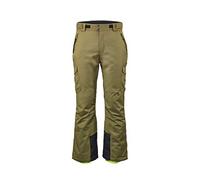 Killtec Men's Combloux MN PNTS Functional Trousers with Edge Protection and Snow Guard, Khaki, S