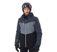 Killtec Men's Functional Ski Jacket with Zip-Off Hood and Snow Guard