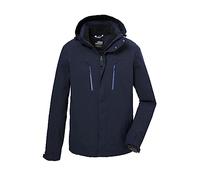 Killtec Men's Kow 192 Mn Jacket Functional Jacket with Hood/Outdoor Jacket is Waterproof