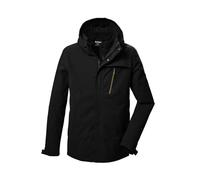 Killtec Men's Kow 6 Mn Jacket 3 in 1 Functional Jacket Waterproof with Zip-Off Hood and Zip-In Fleece Jacket