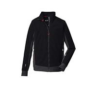 Killtec Men's Kow 89 Mn Sftshll Softshell Jacket with Stand-up Collar, Black, XXL