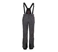 killtec Men's Ksw 146 Mn Ski Pnts Ski trousers/functional trousers with removable straps, edge protection and snow guard