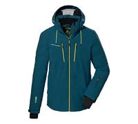 killtec Men's Ksw 44 Mn Ski Jckt Ski jacket/functional jacket with zip-off hood and snow guard