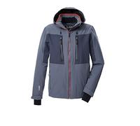 killtec Men's Ksw 47 Mn Ski Jckt Ski jacket/functional jacket with zip-off hood and snow guard