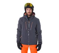 killtec Men's Ksw 50 Mn Ski Jckt Ski jacket/functional jacket with zip-off hood, snow guard and underarm ventilation