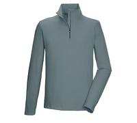 killtec Men's Ksw 71 Mn Flx Shrt Functional fleece shirt with stand-up collar and zip