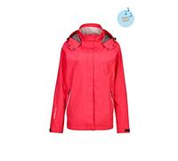 Killtec Virene Women's Functional Jacket with Zip-Off Hood and Magic Print, Raspberry, 36