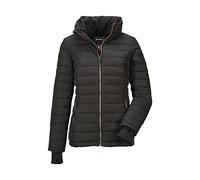 Killtec Women's Atka Wmn Quilted Ski Jacket F Jacket in Down Look with Removable Snow Guard