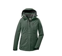 killtec Women's Damen Jacke Functional jacket/outdoor jacket waterproof with zip-off hood (pack of 1)