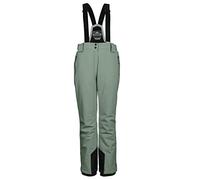 Killtec Women's Functional Ski Pants with Removable Straps KSW 249 WMN Ski PNTS, grüngrau, 44, 37559-000 Green-grey