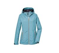 Killtec Women's Kos 108 Wmn Jckt Functional rain Jacket with Hood, Bali Blue, 50 (EU)