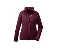 Killtec Women's Kos 25 Wmn Jckt Functional Jacket with roll-up Hood, Packable, Dark Rose, 38