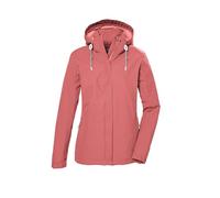 Killtec Women's Kos 61 Wmn Jckt Functional Waterproof Outdoor Jacket with Zip-Off Hood, Light Sienna Red, 38
