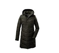 Killtec Women's Kow 150 Wmn Qltd Prk Quilted Parka with Zip-off Hood