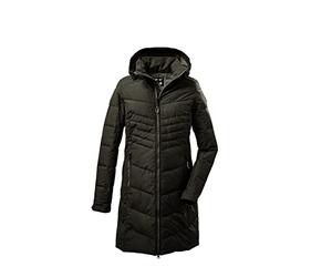 Killtec Women's Kow 150 Wmn Qltd Prk Quilted Parka with Zip-off Hood