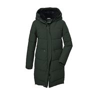 Killtec Women's Kow 16 Wmn Qltd Prk Quilted Parka Parka in Down Look with Hood