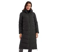 Killtec Women's Kow 62 Wmn Qltd Ct Winter Coat in Down Look with Hood, Black, 38